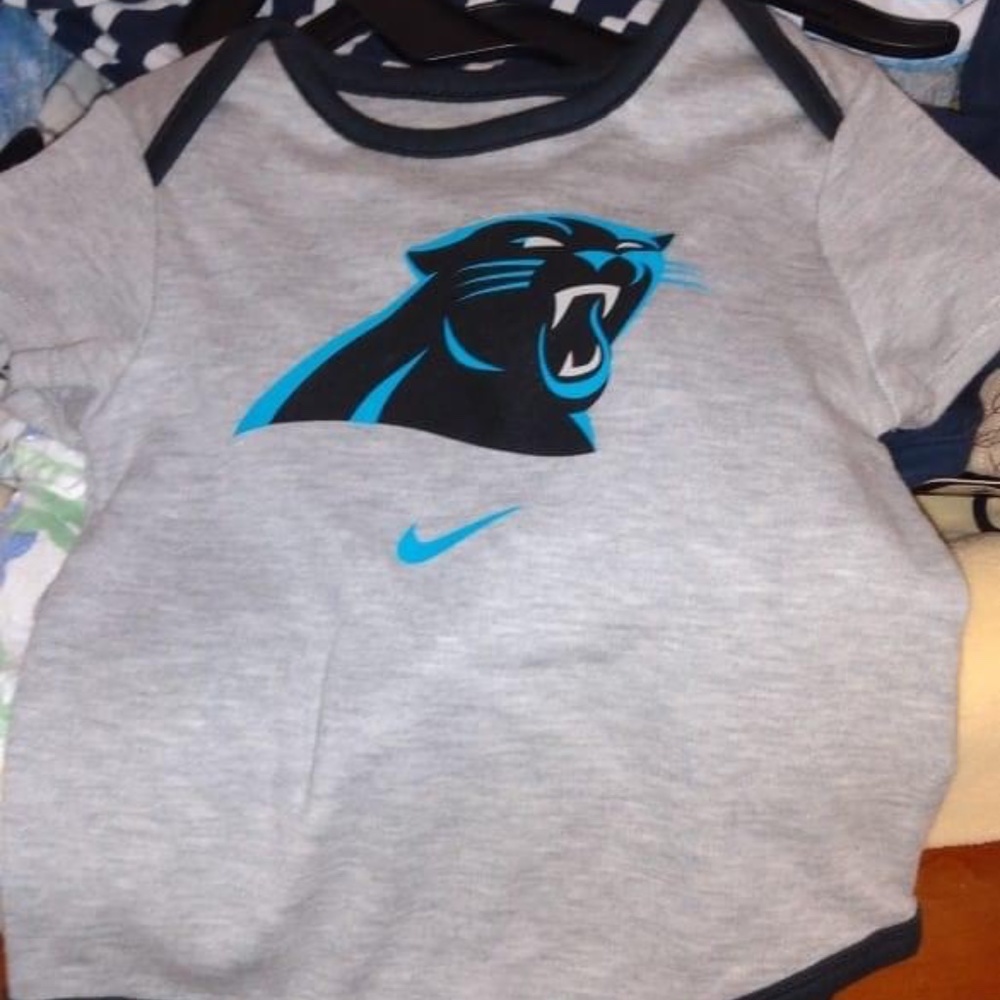 Panthers Baby Nike Onsies BRAND NEW